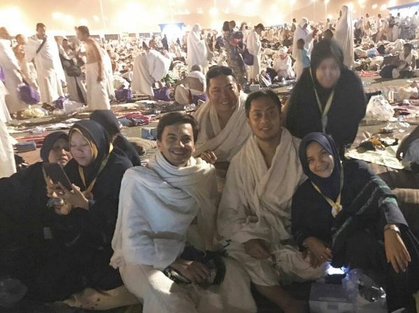 Tunaikan ibadah haji, ini 10 momen Sahrul Gunawan di Tanah Suci