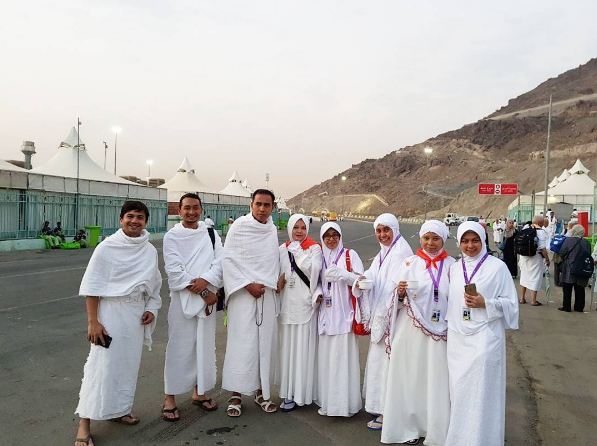 Tunaikan ibadah haji, ini 10 momen Sahrul Gunawan di Tanah Suci