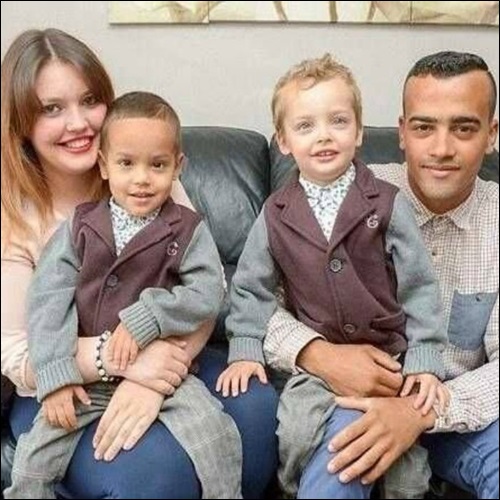 10 Pasangan beda warna kulit ini ternyata saudara kembar, tak nyangka