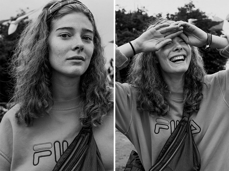 10 Potret beda ekspresi wajah sebelum dan sesudah dicium orang asing