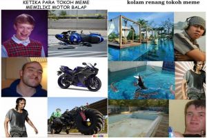 15 Gaya absurd para tokoh meme jika jalani kehidupan sehari-hari