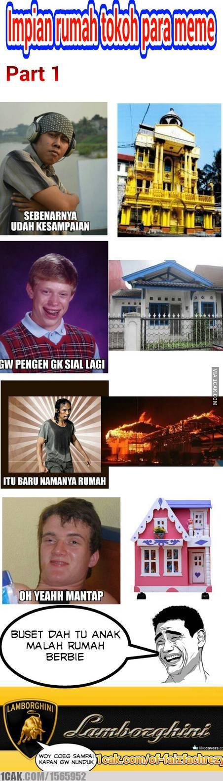 15 Gaya absurd para tokoh meme jika jalani kehidupan sehari-hari