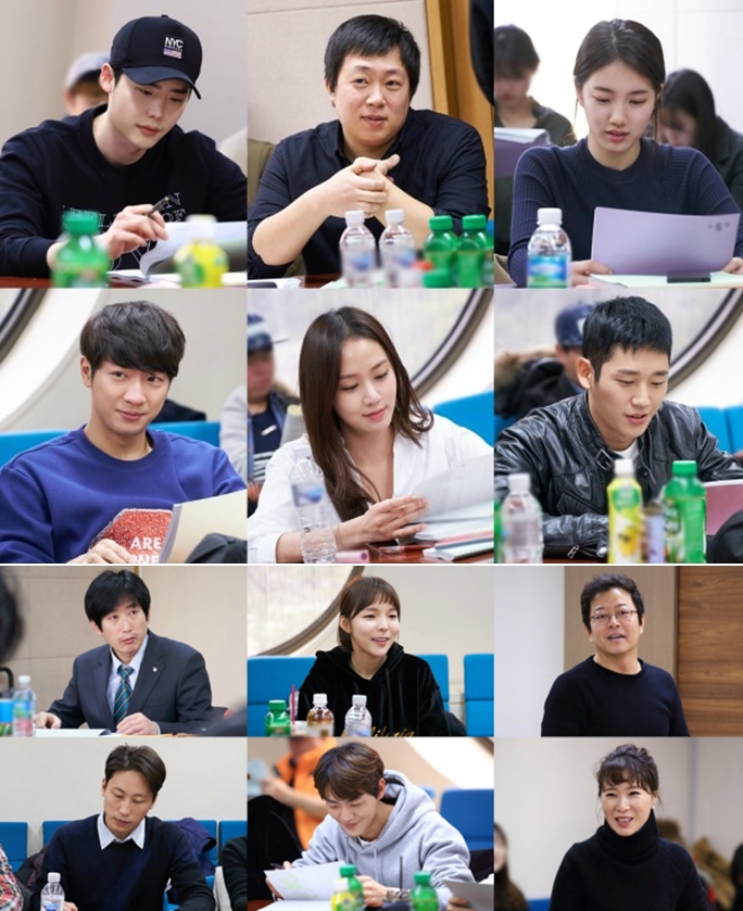 Drama segera tayang, foto Lee Jong-suk tidur di pundak Suzy manis abis