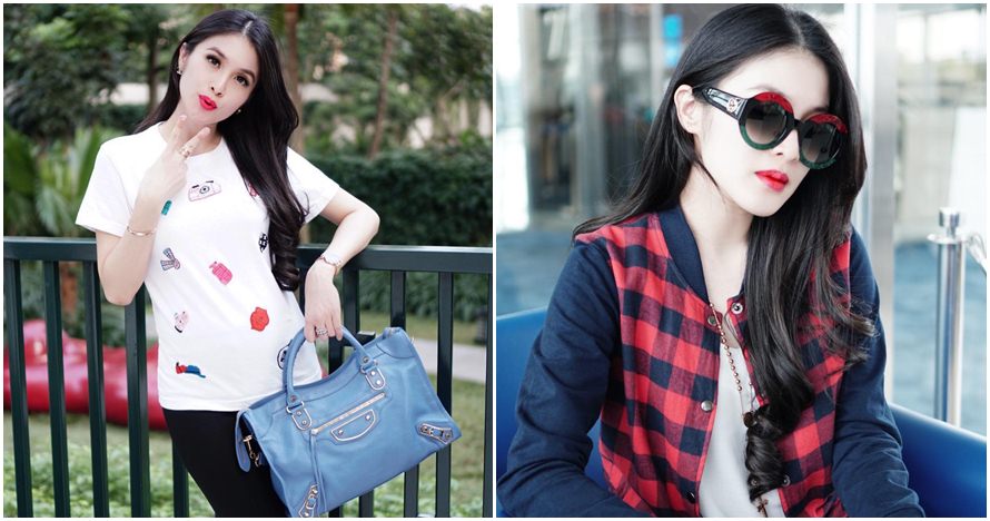 Meski hamil 6 bulan, 8 penampilan Sandra Dewi ini terlihat bak ABG