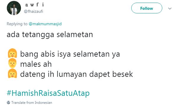 10 Cuitan #HamishRaisaSatuAtap ini lucunya bikin susah nahan ketawa