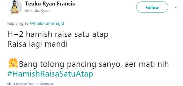 10 Cuitan #HamishRaisaSatuAtap ini lucunya bikin susah nahan ketawa