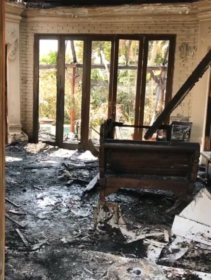 Rumah Nana Mirdad habis terbakar, begini kronologi lengkapnya
