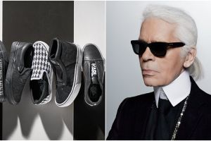 Karl Lagerfeld X Vans, koleksi sneaker dengan sentuhan high fashion