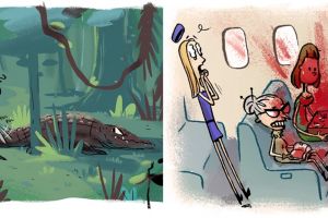 10 Ilustrasi pengalaman peneliti saat kerja lapangan ini bikin salut