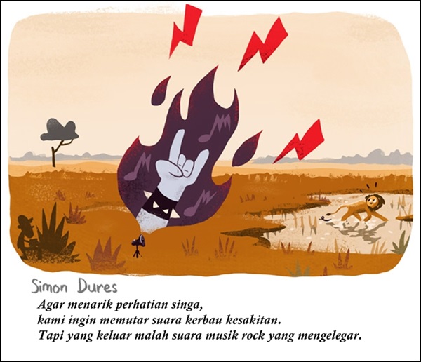 10 Ilustrasi pengalaman peneliti saat kerja lapangan ini bikin salut