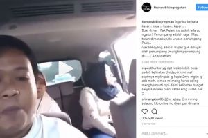 Gara-gara masalah kecil, sopir taksi online ini sindir pelanggannya 