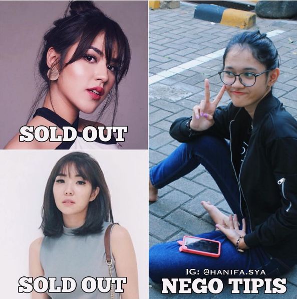 10 Meme tantangan #dagelansoldout, jomblo jadi terdiam terpana terbata