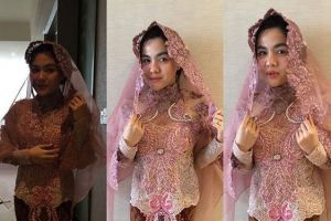 9 Momen pengajian Vicky Shu jelang pernikahan, diiringi tangis ibunya