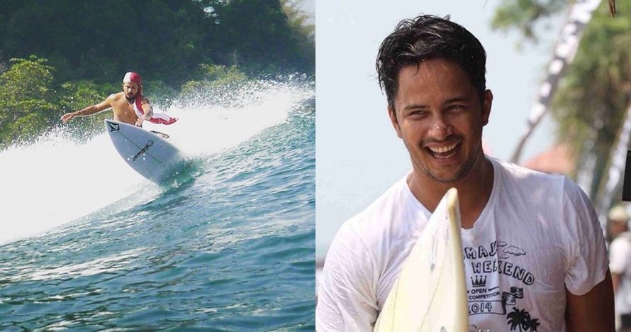 Selain Hamish Daud, 5 seleb ganteng ini ternyata juga hobi surfing