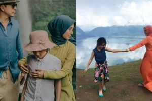 7 Momen kedekatan Laudya C Bella dengan putri Emran, ibu tiri idaman