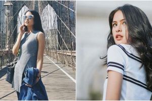 7 Potret keseruan Maudy Ayunda saat liburan ke New York
