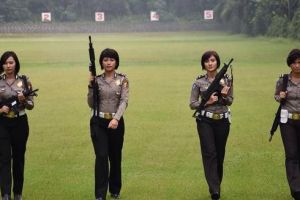 Ini jumlah keseluruhan polwan di Indonesia, kamu pasti nggak nyangka