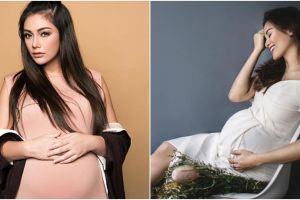 Sama-sama hamil tua, ini beda gaya Celine Evangelista & Acha Septriasa
