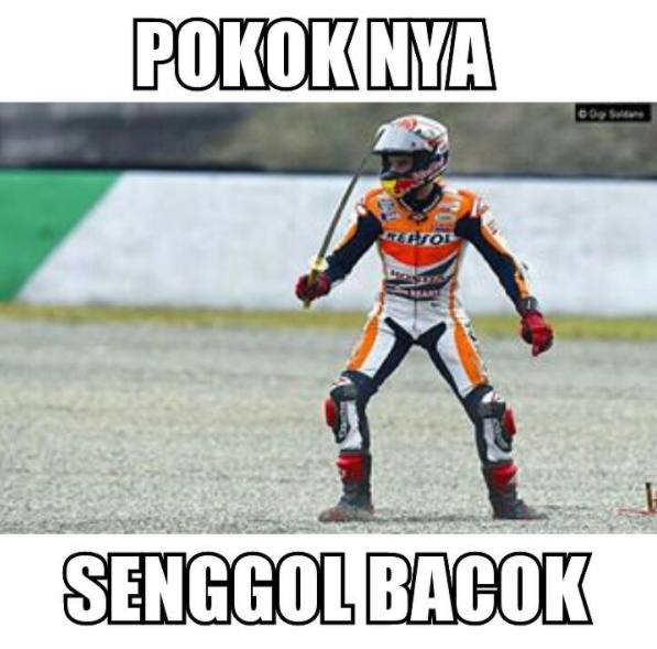 10 Meme seputar MotoGP ini bikin bikin ketawa seru