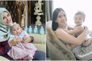 Gaya mama muda momong anak ala 10 artis cantik, bikin salah fokus