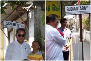 Jalan di Jogja ini dinamai dengan nama bos Facebook