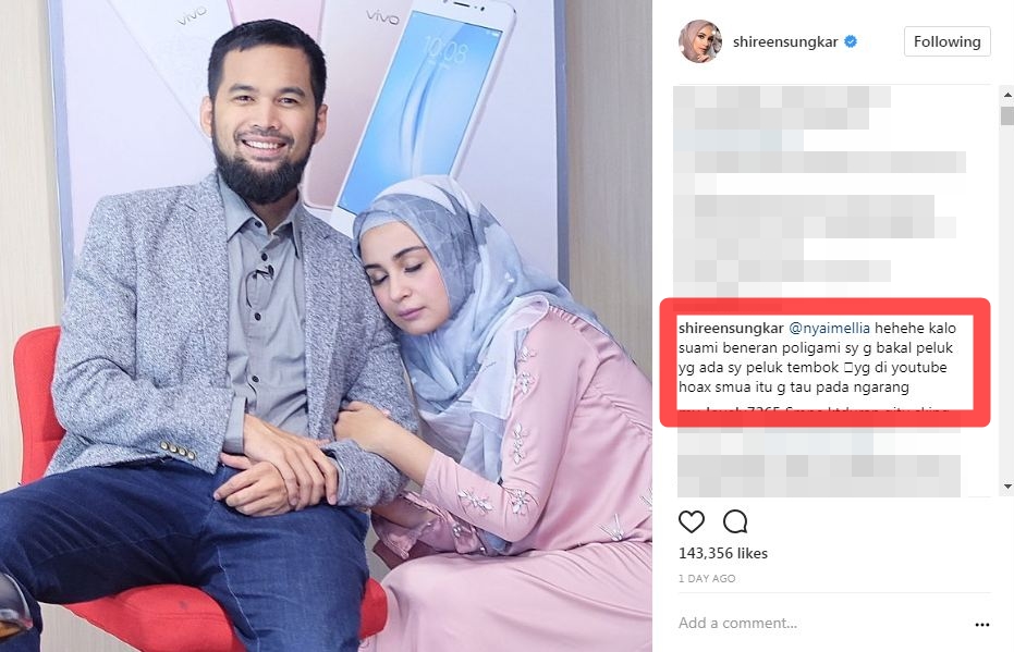 Teuku Wisnu dikabarkan poligami, jawaban Shireen bikin adem
