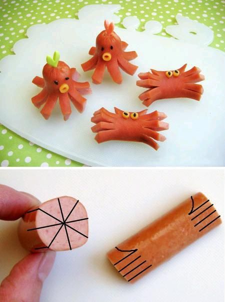 15 Kreasi sosis ini bentuknya ngegemesin, yuk cob bikin!