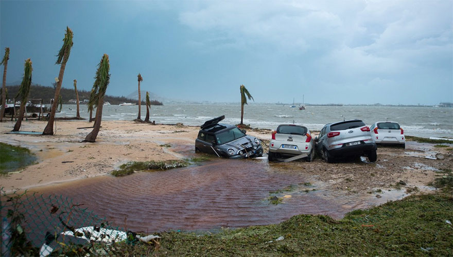 15 Potret mengerikan wilayah yang terkena terjangan badai Irma
