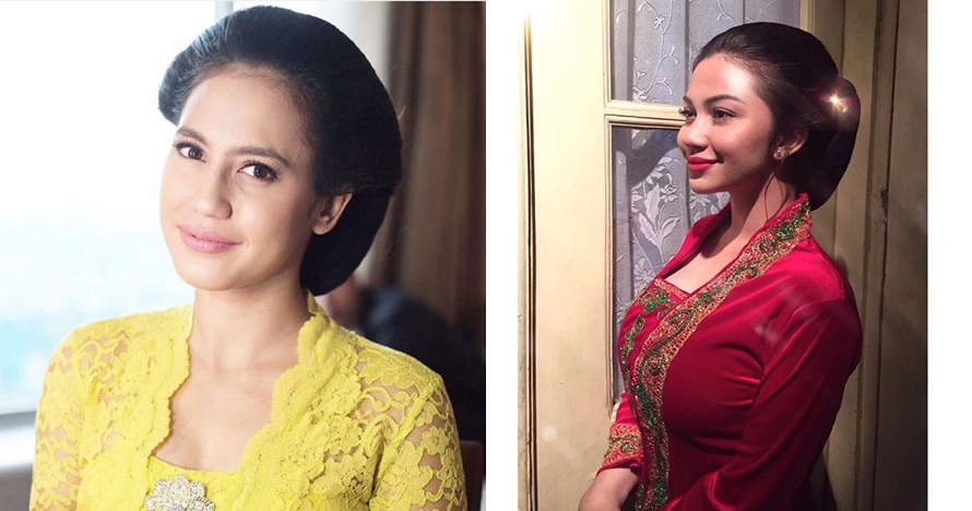 Cantiknya 20 seleb ini saat menata rambut dengan sanggul tradisional