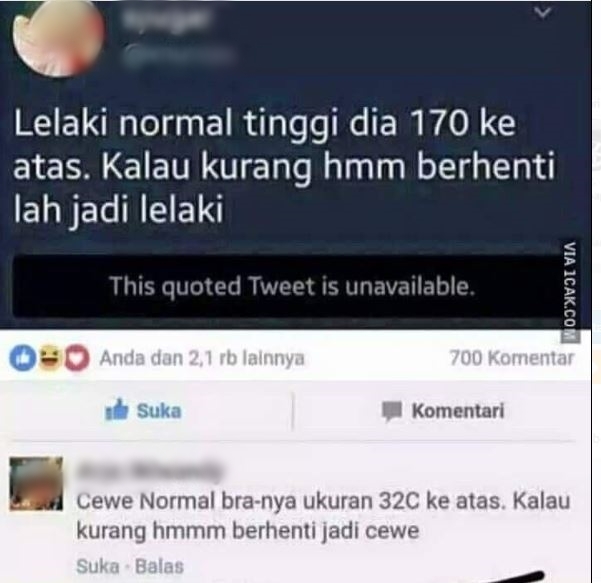 9 Status gereget di medsos ini bakal bikin nyengir garing, receh abis