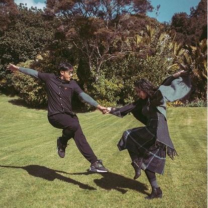 12 Foto liburan Danang & Abby Galabby usai menikah, posenya tak biasa