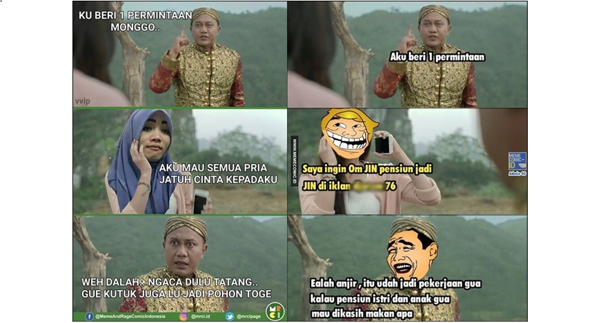 10 Percakapan 'Jin Satu Permintaan' ini ngeselin tapi lucu