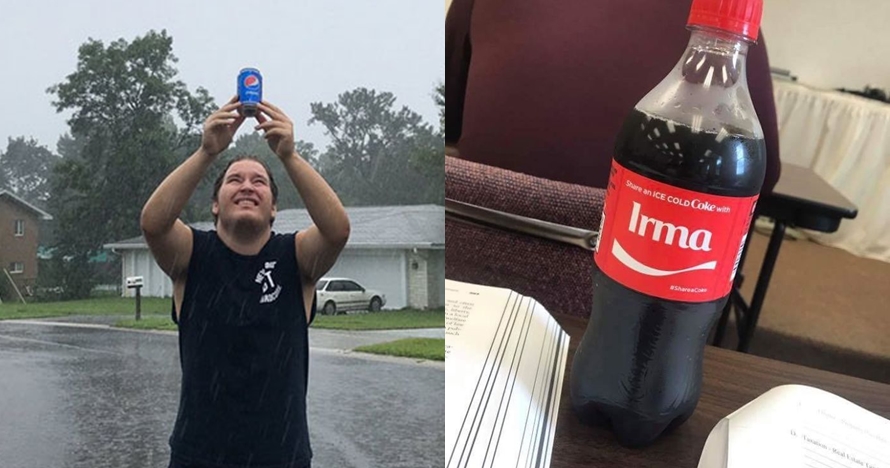 10 Lelucon soal bencana badai Irma ini ngawur parah, dunia sudah kacau