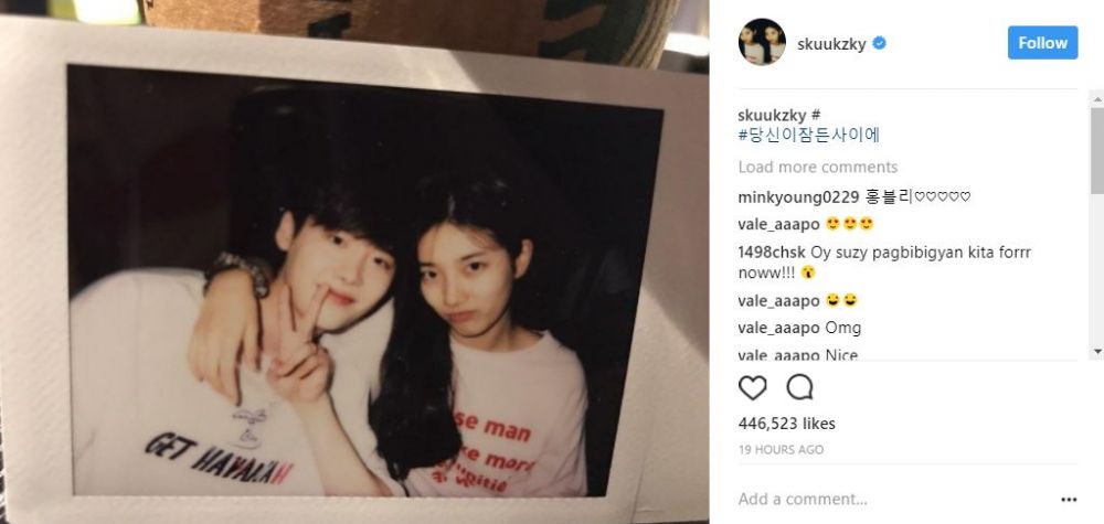 Drama segera tayang, giliran Suzy bagi foto intim dengan Lee Jong-suk