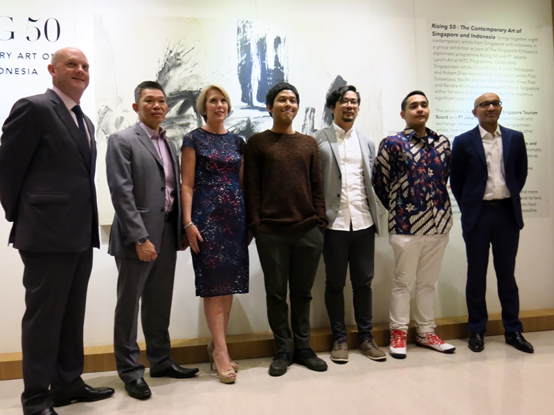 50 tahun hubungan Indonesia-Singapura dalam seni kontemporer, artistik