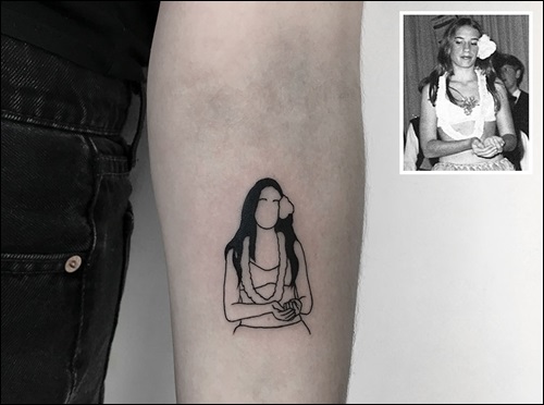 10 Tato lucu ini terinspirasi dari foto masa kecil, keren abis