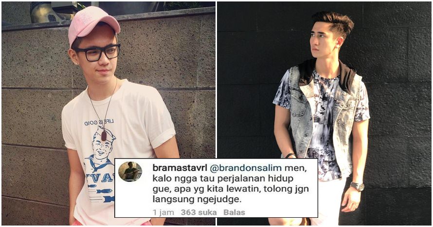 Disebut anak durhaka oleh Brandon Salim, Verrell Bramasta meradang