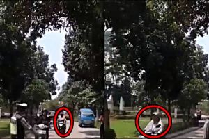 Lagi, the power of emak-emak bikin lolos dari razia polisi