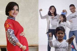 15 Gaya Tina Talisa saat hamil anak ketiga, tetap cantik memesona