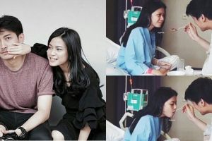 7 Momen mesra Hanggini Purinda dan kekasih, sakit pun tetap romantis