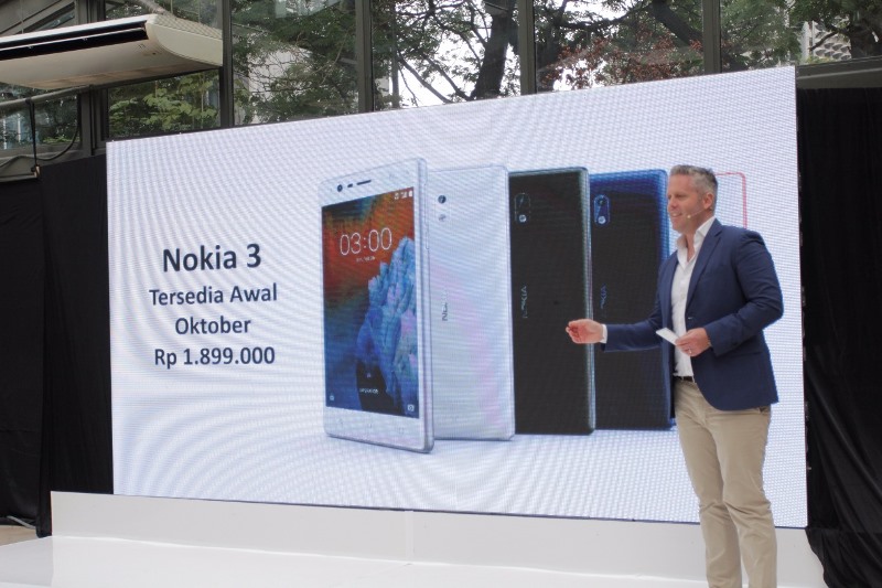 Tiga seri smartphone Nokia diperkenalkan ke pasar Indonesia