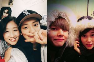 Nggak mau kalah eksis, mama 10 idol K-Pop ini bisa bikin salah fokus