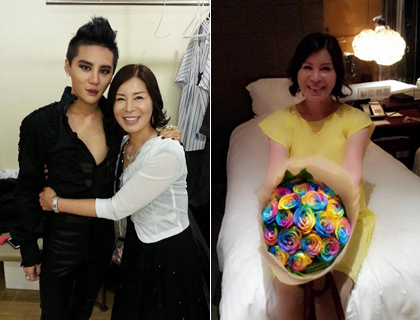 Nggak mau kalah eksis, mama 10 idol K-Pop ini bisa bikin salah fokus