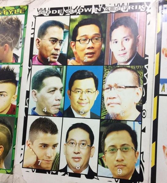 Ridwan Kamil unggah model rambut para publik figur, siapa ternyentrik?