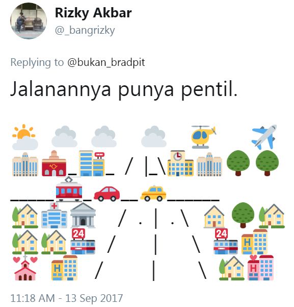 12 Kreasi emoji ini keren, dari ondel-ondel hingga penangkaran buaya