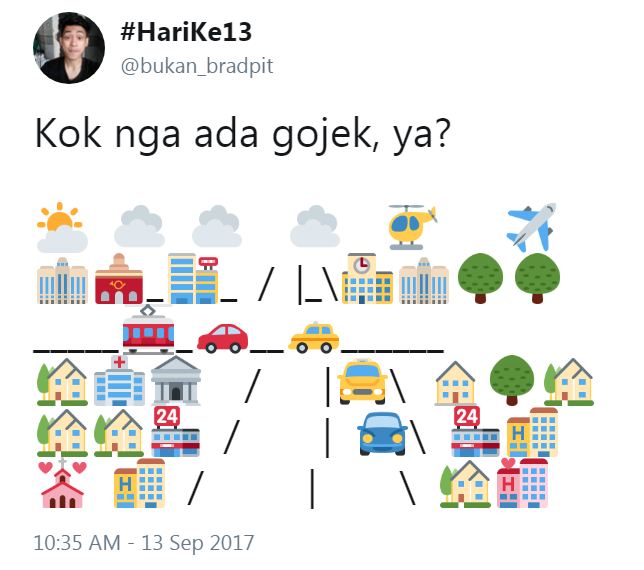 12 Kreasi emoji ini keren, dari ondel-ondel hingga penangkaran buaya