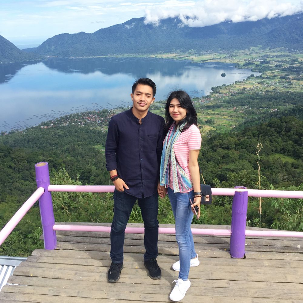 Intan Campina, staf perusahaan ojek online yang disebut mirip Isyana