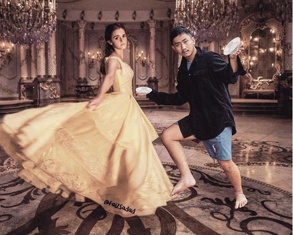 15 Editan foto cowok Indonesia bareng seleb Hollywood ini epik banget