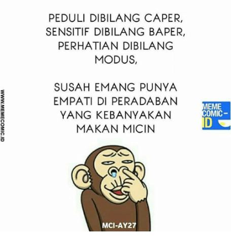 10 Meme 'kebanyakan micin' yang bikin ketawamu gurih