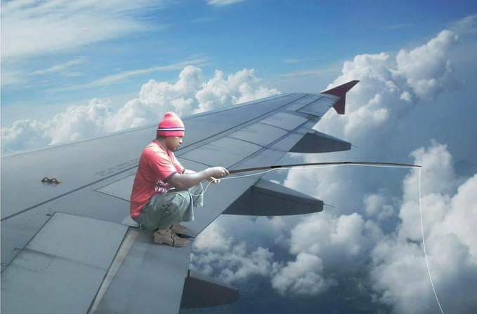 10 Foto editan absurd ini bikin bilang 'apa sih maunya'